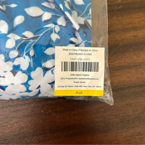 Ruffle Nightie Nightgown Plus by Draper James - Picture 6 of 8